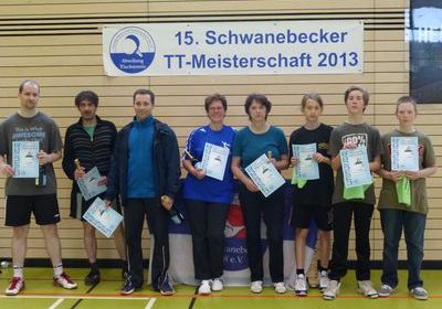 Tischtennismeisterschaft 2013